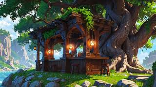 Fantastic Celtic Music Bards Tavern Ambience Medieval RPG Game Beneath the Blossom Trees 6 [upl. by Nussbaum]