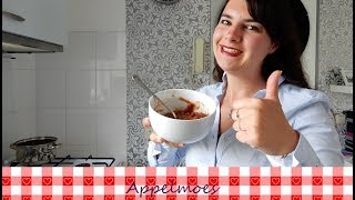 Appelmoes  Glutenvrij  Lactosevrij  Recept  Koken met Marielle [upl. by Alyl]