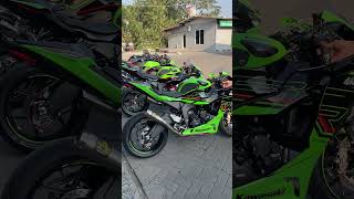 2024 Kawasaki ZX6R modified Wrigley fullsection exhaust pipe can this sound reach your ears 😍 [upl. by Nos]