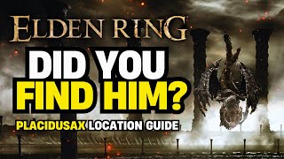 WHERE TO FIND DRAGONLORD PLACIDUSAX  Elden Ring Guide [upl. by Iad993]