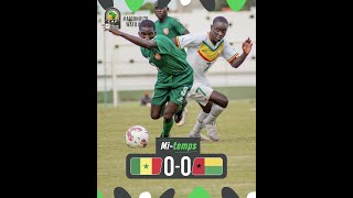 WAFU A U17  1 ère mitemps SENEGAL VS GUINEE BISSAU  DEMIFINAL [upl. by Averell686]