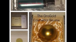 The OROGOLD cosmetics review  Rosie [upl. by Emilee718]