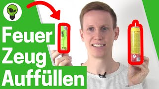 Feuerzeug Auffüllen ✅ULTIMATIVE ANLEITUNG Wie Gasfeuerzeug Nachfüllen amp BIC Clipper mit Gas Füllen [upl. by Zoeller]