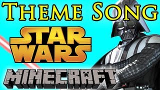 Star Wars Theme Song  Minecraft Note Blocks ♫ [upl. by Nnylsoj]