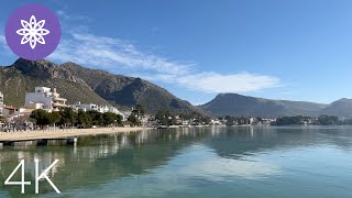 Mallorca 4K 60fps  Walk in Port de Pollença [upl. by Eniortna]