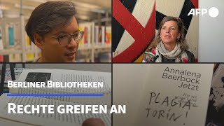 Bibliotheken als Zielscheibe von Rechtsextremisten  AFP [upl. by Peterman]