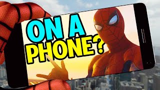 Can You Beat SpiderMan PS4 on a Phone [upl. by Maier]