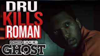 Dru Kills Roman Power Book 2 Ghost Season 4 Episode 7  quotI Cant Fix Thisquot [upl. by Eignat]