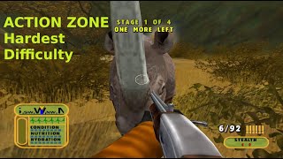 Cabelas Dangerous Hunts 2003  Action Zone  HARD Difficulty [upl. by Tallia]