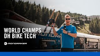 Inside the Mondraker Factory Racing Pit DH World Championship Andorra Exclusive [upl. by Felic]