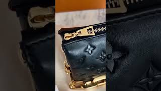 Black color Louis Vuitton coussin bb bag [upl. by Gney]