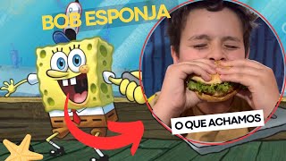 RESTAURANTE BOB ESPONJA SÃO PAULO  TEMÁTICO MASTER CHEF  Vlog Viajar e Familia  o que comer em SP [upl. by Rhianon]