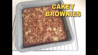 RESEP CAKEY BROWNIES [upl. by Yreffeg]