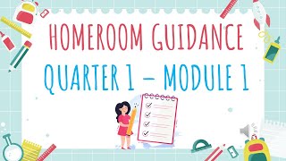 HOMEROOM GUIDANCE MODULE 1 [upl. by Filippa]