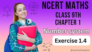 Ncert class 9 maths  Chapter 1 Exercise 14 Number system class9thmathsncert ncertmathsclass9th [upl. by Dachi348]