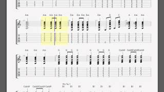 Metallica Low Mans Lyric James guitar tablature [upl. by Elylrac]