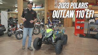 2023 Polaris Outlaw 110 EFI Review Available for Sale [upl. by Akineg]