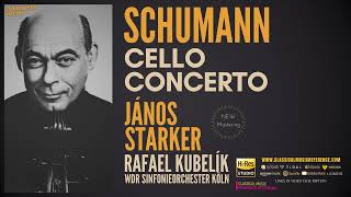 Schumann Cello Concerto in A minor Op 129 reference recording János Starker Rafael Kubelík [upl. by Enyrehtac]