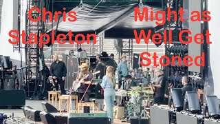 Might as Well Get Stoned  Chris Stapleton  With George Strait  Ames IA  May 25 2024 [upl. by Aerdnuahs]