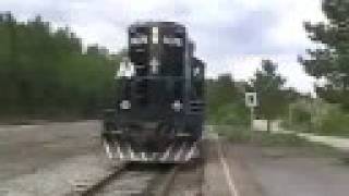 The Adirondack Scenic Railroad  Lake Placid to Saranac Lake [upl. by Virgie368]