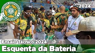 Mocidade 2024  Esquenta da Bateria  Ensaio Técnico 2  Samba ao vivo  ET24 [upl. by Eiboj]