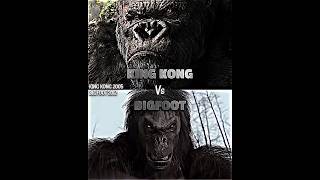 King Kong vs Bigfoot kingkong2005 vsbattle vsedit wisedit wis kingkong kaijubattle kong [upl. by Beberg452]