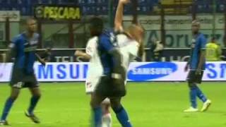 Stagione 20082009  Inter vs Catania 21 Highlights [upl. by Atirehs626]