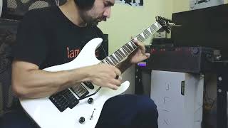 Pantera Cemetery Gates Solo Cover Standard Tuning [upl. by Lerej]