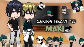 Zenin clan reacts toMAKI  Spoilers  NobaMaki YutaMaki  Nokotocyo  No part 2 [upl. by Sammons]