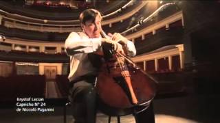 Paganini Caprice Capriccio Nº 24 for violoncello [upl. by Xuaegram]