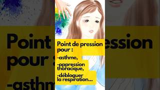 PRESSEZ CE POINT POUR OPPRESSION THORACIQUE ASTHME DÉBLOQUER LA RESPIRATION… [upl. by Malo]