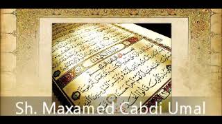 Tafsiir Surah 92 AlLayl ۞ Sh Maxamed Cabdi Umal [upl. by Airegin762]