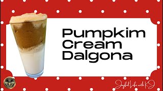 Dalgona PUMPKIN CREAM Dalgona And gruel Yes I made gruel [upl. by Abita]