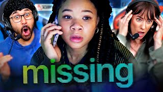 MISSING 2023 MOVIE IS FING WILD MOVIE REACTION First Time Watching [upl. by Mohr]