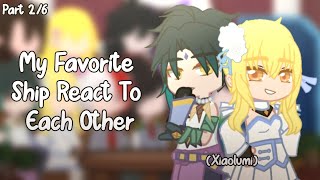 My fav ships react to each other  Xiaolumi Xiao x Lumine 26  Genshin Impact  GCRV [upl. by Disraeli170]