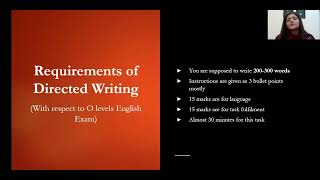 IGCSE amp O Levels English 1123  Directed Writing Formats [upl. by Ydurt]