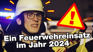 Ein Feuerwehreinsatz im Jahr 2024 [upl. by Sivle]