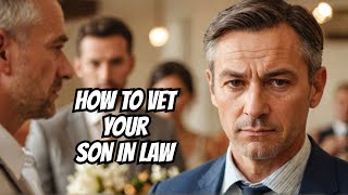 How To Vet Your Son In law in 30 Sec or Less A Wedding Story [upl. by Ineslta800]