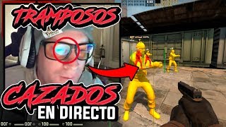 5 TRAMPOSOS cazados en DIRECTO  CSGO  Overwatch  APEX Legends  League of legends [upl. by Ahtaela]