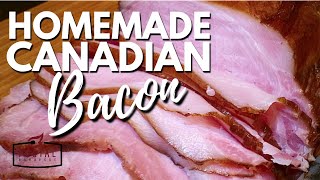 Homemade Canadian Bacon Recipe  How to Make Canadian Bacon Easy [upl. by Nylg441]