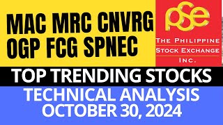 MAC  MRC  CNVRG  OGP  FCG  SPNEC  PSE TECHNICAL ANALYSIS [upl. by Aiken]