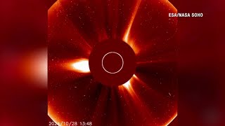 Halloween Comet flies too close to sun is destroyed [upl. by Retsevlis]