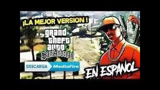 GTA SAN ANDREAS PORTABLE PARA PC  COMPATIBLE PARA WINDOWS 10  8  7  Y WINDOWS XP [upl. by Yrrem257]