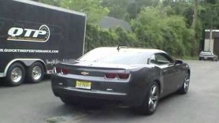 2010 Camaro SS With QTP Oval Electric Exhaust Cutouts [upl. by Eltsyrk]