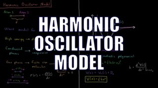 Quantum Chemistry 51  Harmonic Oscillator Model [upl. by Stetson212]