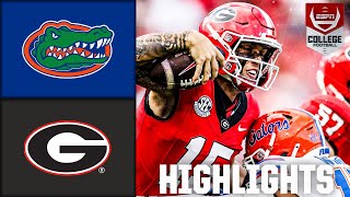 Florida Gators vs Georgia Bulldogs  Full Game Highlights  ESPN College Football [upl. by Aimac]