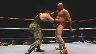 The Iron Sheik vs Sgt Slaughter April 23 1984 [upl. by Annol118]