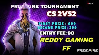 FREEFIRE CS 2 🆚 2 TOURNAMENT ENJOY MACHA 👑❤️‍🩹🫂 [upl. by Erdnoid]