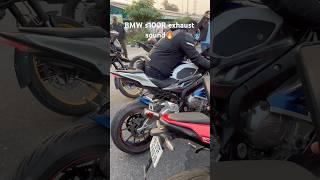 bmw s1000r exhaust sound🔥✅youtubeshorts sportbike shortsviral rider viralshort bmws1000rr [upl. by Ardnuahsal]