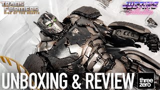 Optimus Primal Transformers Rise of the Beasts Threezero DLX Diecast Unboxing amp Review [upl. by Yeh]